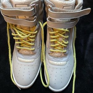 Puma wedge style tennis shoes!